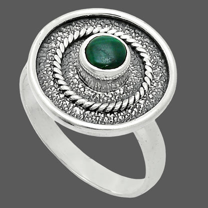 Natural Malachite Eye - Congo Ring size-8 R-1439 SDR244356