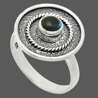 Blue Labradorite - Madagascar Ring size-8 R-1439 SDR244369