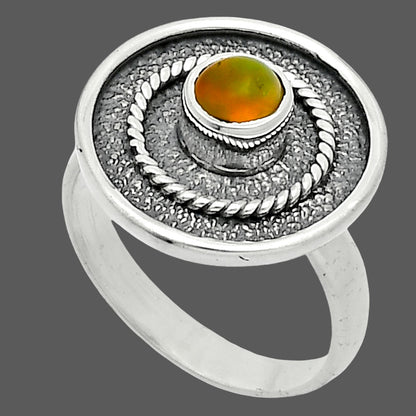 Natural Ethiopian Opal Ring size-7 R-1439 SDR244377