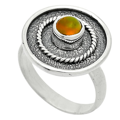 Natural Ethiopian Opal Ring size-7 R-1439 SDR244377