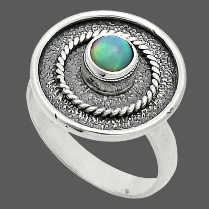 Natural Ethiopian Opal Ring size-7 R-1439 SDR244385