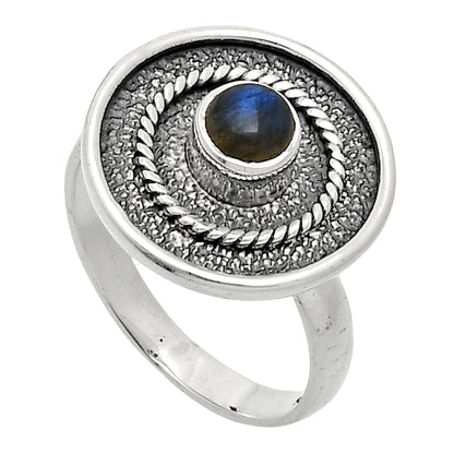 Blue Labradorite - Madagascar Ring size-7.5 R-1439 SDR244397