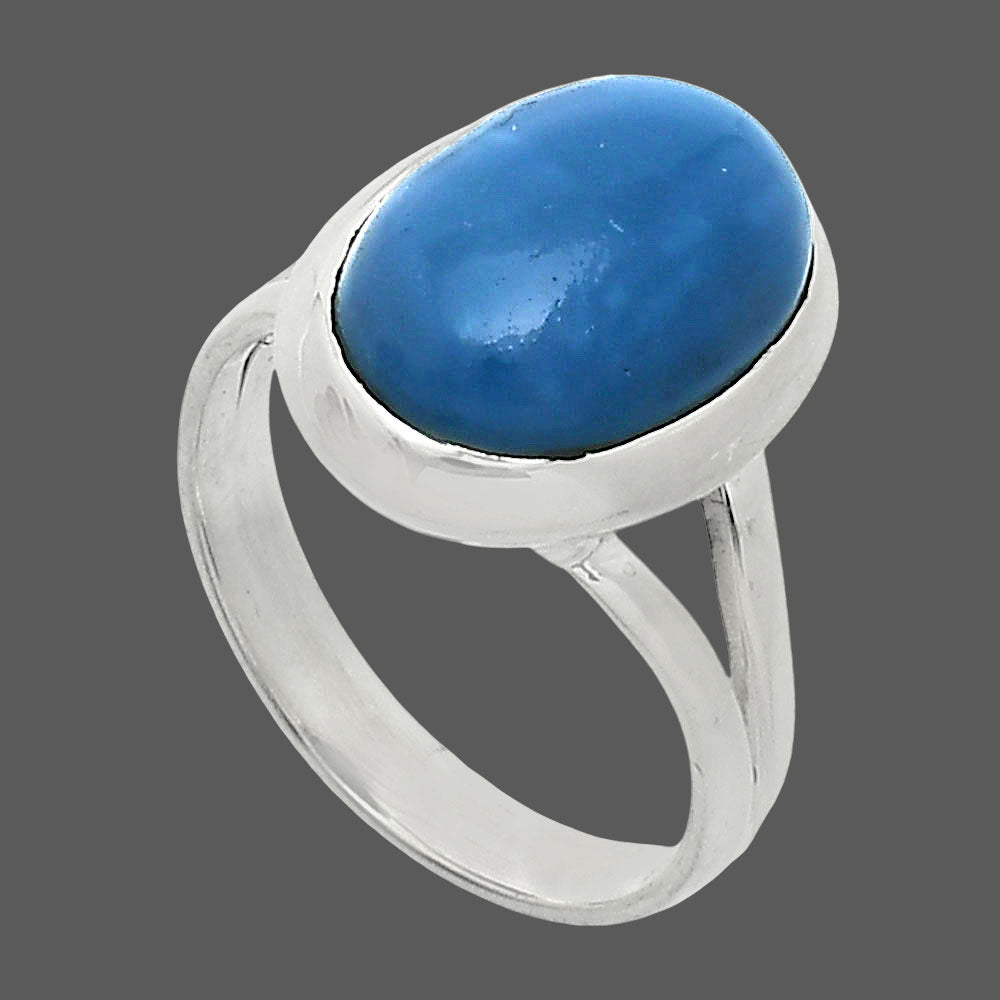 Natural Angelite Ring size-7 R-1005 SDR244410
