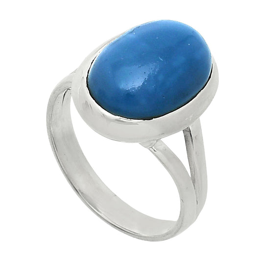 Natural Angelite Ring size-7 R-1005 SDR244410
