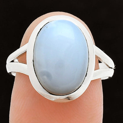 Natural White Opal Ring size-8 R-1005 SDR244439