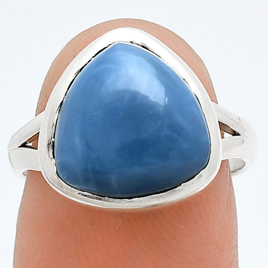 Natural Angelite Ring size-7 R-1005 SDR244446