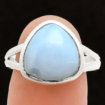 Natural White Opal Ring size-9 R-1005 SDR244493