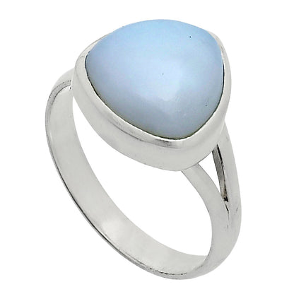 Natural White Opal Ring size-10 R-1005 SDR244495