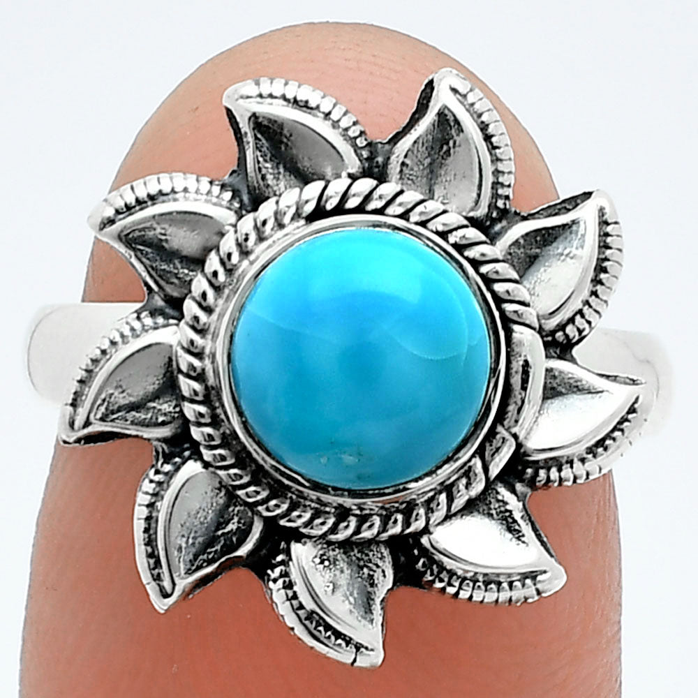 Sun - Sleeping Beauty Turquoise Ring size-7 R-1617 SDR244747