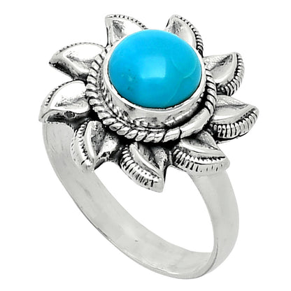 Sun - Sleeping Beauty Turquoise Ring size-7 R-1617 SDR244747