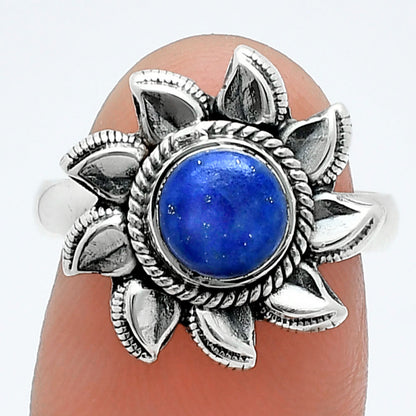 Sun - Lapis Lazuli - Afghanistan Ring size-7 R-1617 SDR244750