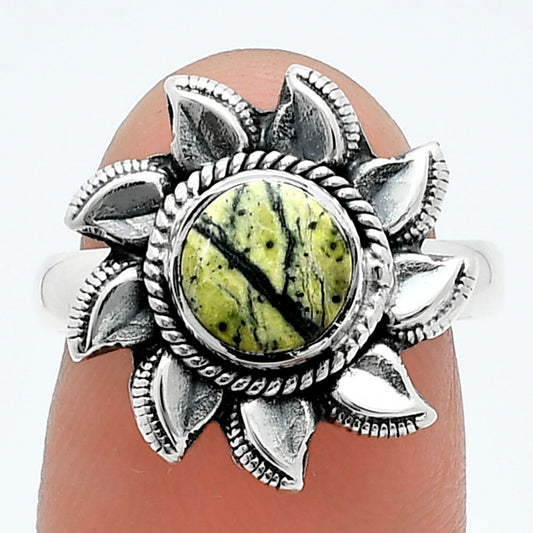 Sun - Natural Imperial Opal Ring size-7 R-1617 SDR244768