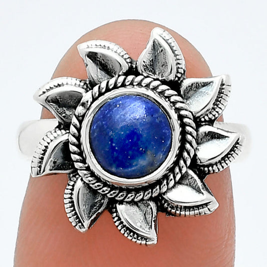 Sun - Lapis Lazuli - Afghanistan Ring size-7 R-1617 SDR244787