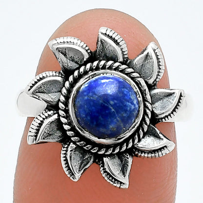 Sun - Lapis Lazuli - Afghanistan Ring size-7 R-1617 SDR244795