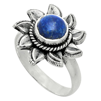 Sun - Lapis Lazuli - Afghanistan Ring size-7 R-1617 SDR244795