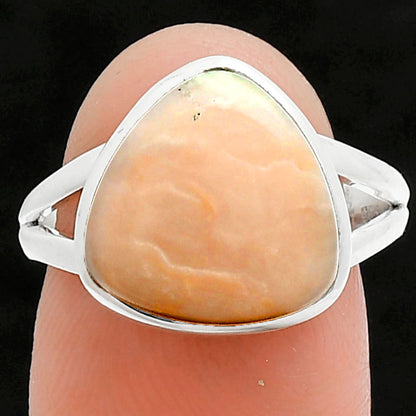 Natural Pink Opal - Australia Ring size-8 R-1002 SDR244826