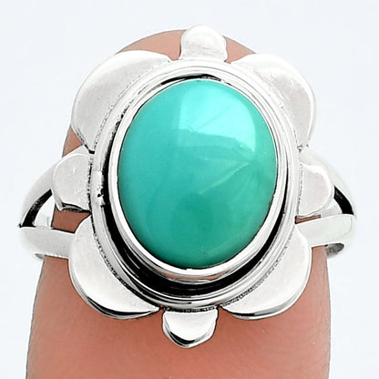 Natural Turquoise Nevada Aztec Mt Ring size-8 R-1342 SDR245046