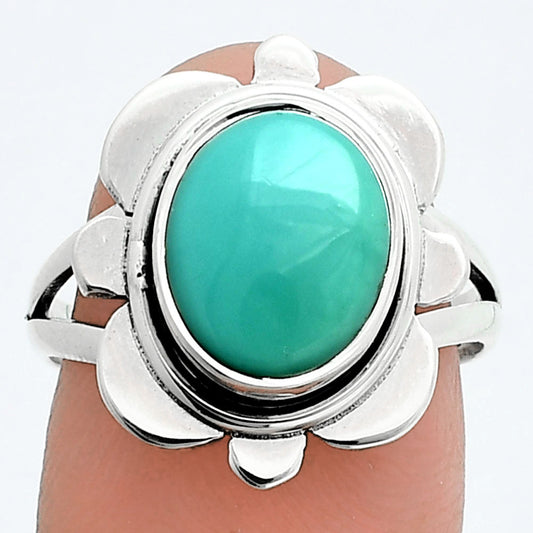 Natural Turquoise Nevada Aztec Mt Ring size-8 R-1342 SDR245046