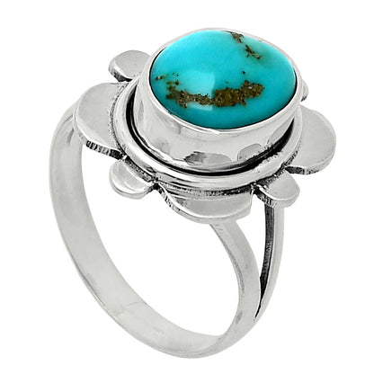 Natural Turquoise Nevada Aztec Mt Ring size-7 R-1342 SDR245055