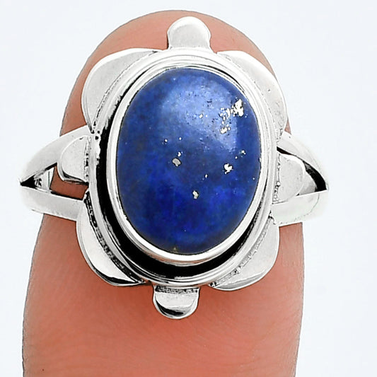 Natural Lapis Lazuli - Afghanistan Ring size-7.5 R-1342 SDR245058
