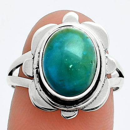 Natural Peruvian Opalina Ring size-7.5 R-1342 SDR245072