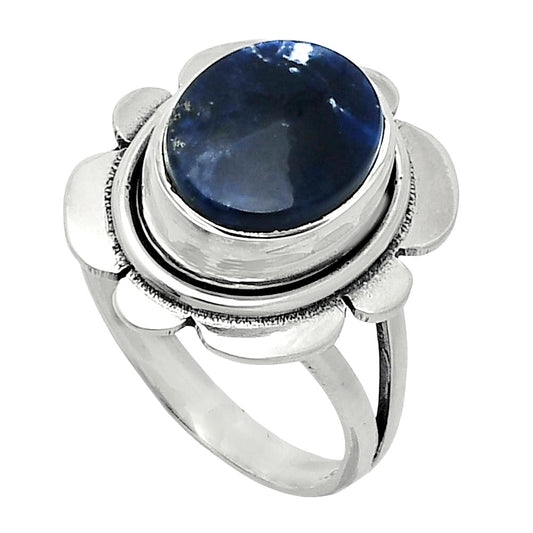 Natural Sodalite Ring size-7 R-1342 SDR245078