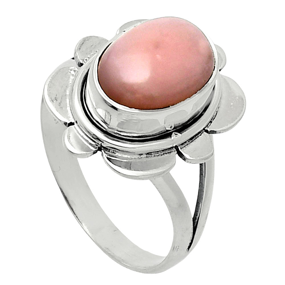 Natural Pink Opal - Australia Ring size-8 R-1342 SDR245088