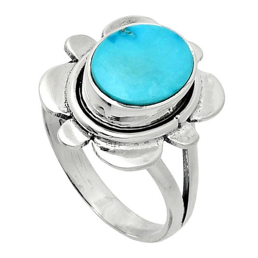 Natural Turquoise Nevada Aztec Mt Ring size-7 R-1342 SDR245098