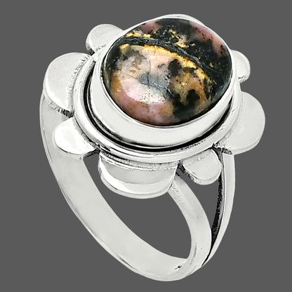 Natural Honey Dendritic Opal Ring size-6.5 R-1342 SDR245108