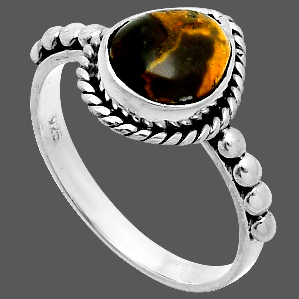 Natural Indonesian Bumble Bee Ring size-8 R-1252 SDR245186