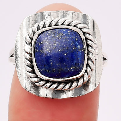 Natural Lapis - Afghanistan Ring size-7 R-1212 SDR245507