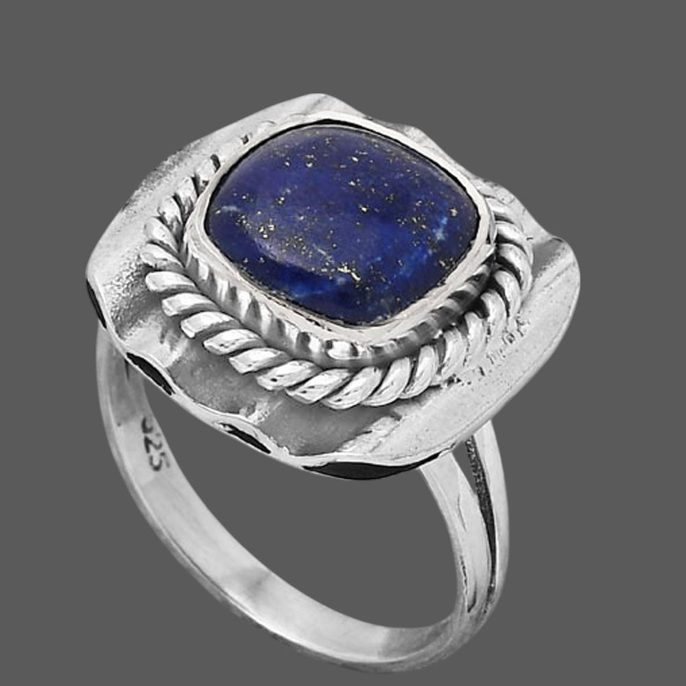 Natural Lapis - Afghanistan Ring size-7 R-1212 SDR245507