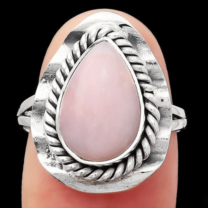 Natural Pink Opal - Australia Ring size-7 R-1212 SDR245514