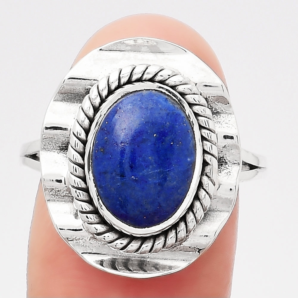 Natural Lapis - Afghanistan Ring size-8.5 R-1212 SDR245517