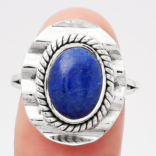 Natural Lapis - Afghanistan Ring size-8.5 R-1212 SDR245517