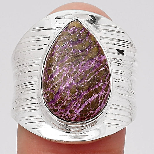 Natural Purpurite - South Africa Ring size-7 R-1378 SDR245544