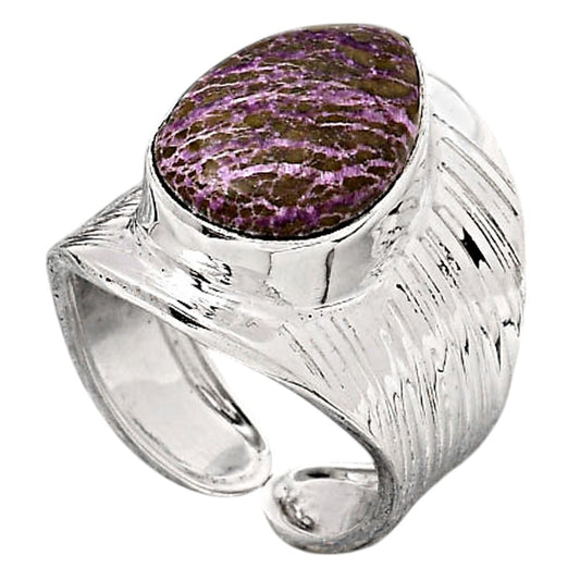 Natural Purpurite - South Africa Ring size-7 R-1378 SDR245544