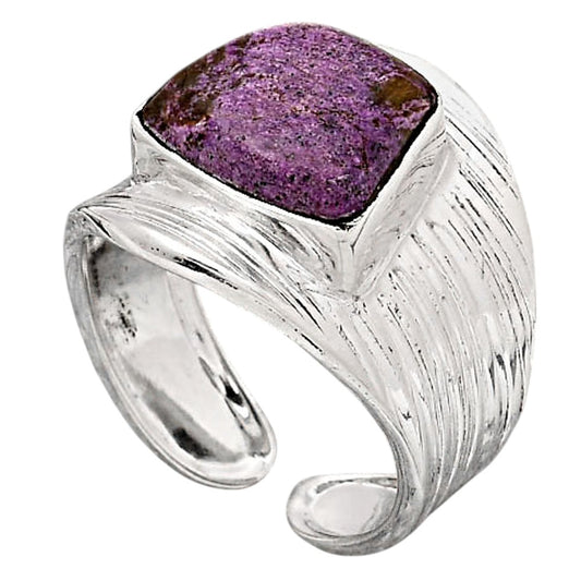 Natural Purpurite - South Africa Ring size-9 R-1378 SDR245553