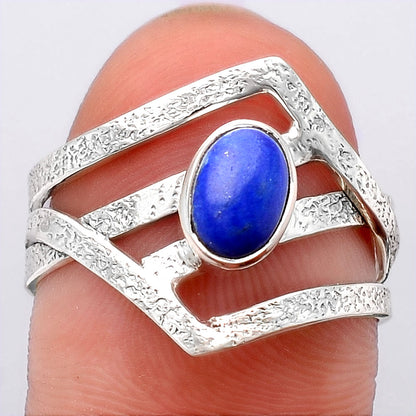 Natural Lapis Ring size-8 R-1471 SDR245567