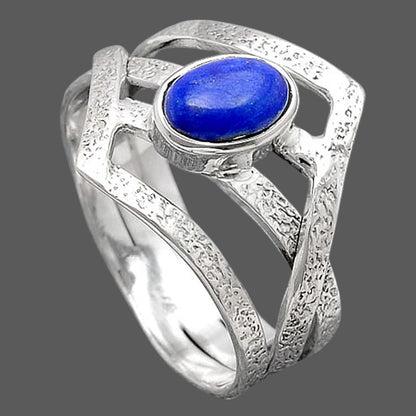 Natural Lapis Ring size-8 R-1471 SDR245567