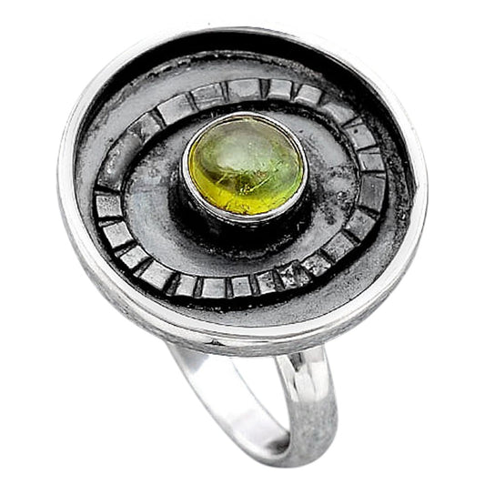 Natural Multi Tourmaline Ring size-7.5 R-1080 SDR245581