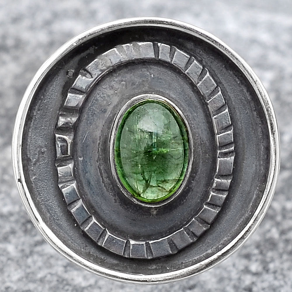 Natural Multi Tourmaline Ring size-6.5 R-1080 SDR245591