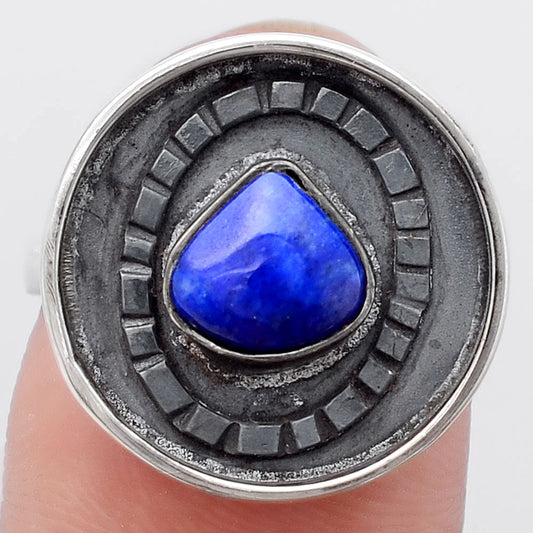 Natural Lapis Ring size-7 R-1080 SDR245600