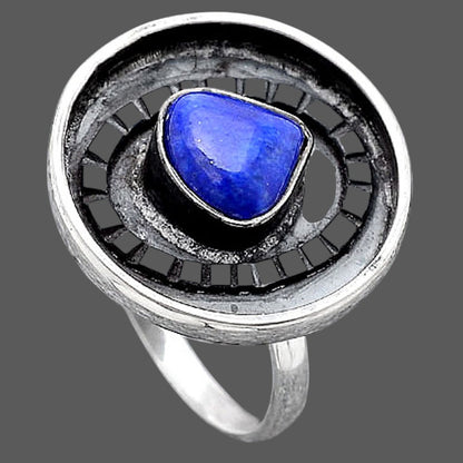 Natural Lapis Ring size-7 R-1080 SDR245600
