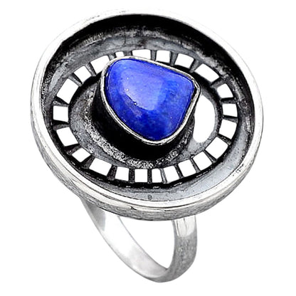 Natural Lapis Ring size-7 R-1080 SDR245600