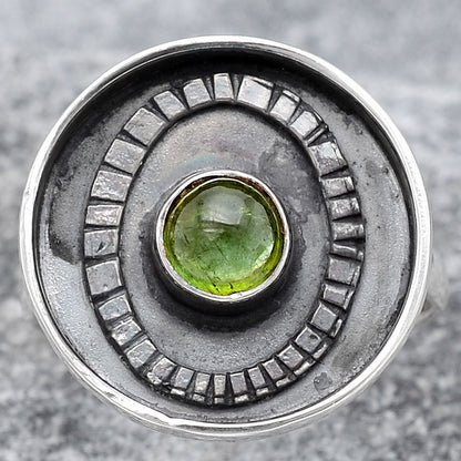 Natural Multi Tourmaline Ring size-8 R-1080 SDR245601
