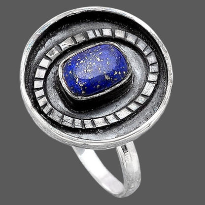 Natural Lapis Ring size-9.5 R-1080 SDR245643