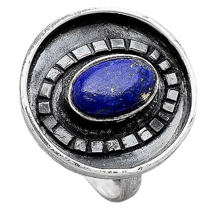 Natural Lapis Ring size-7 R-1080 SDR245650