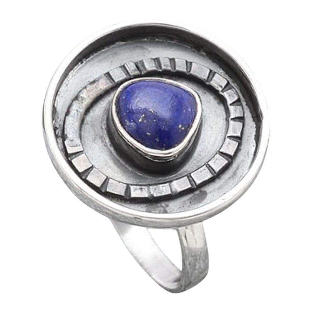 Natural Lapis Ring size-8 R-1080 SDR245663