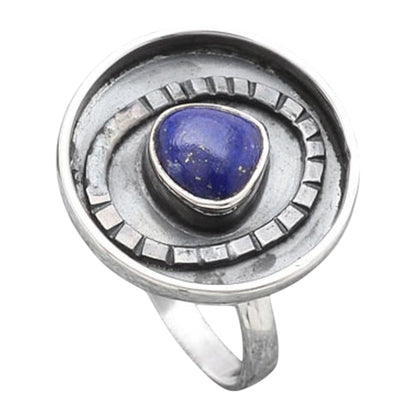 Natural Lapis Ring size-8 R-1080 SDR245663
